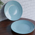 Sky Blue Matte Ceramic 2 Dinner Plates - The Earth Store - Dinnerware
